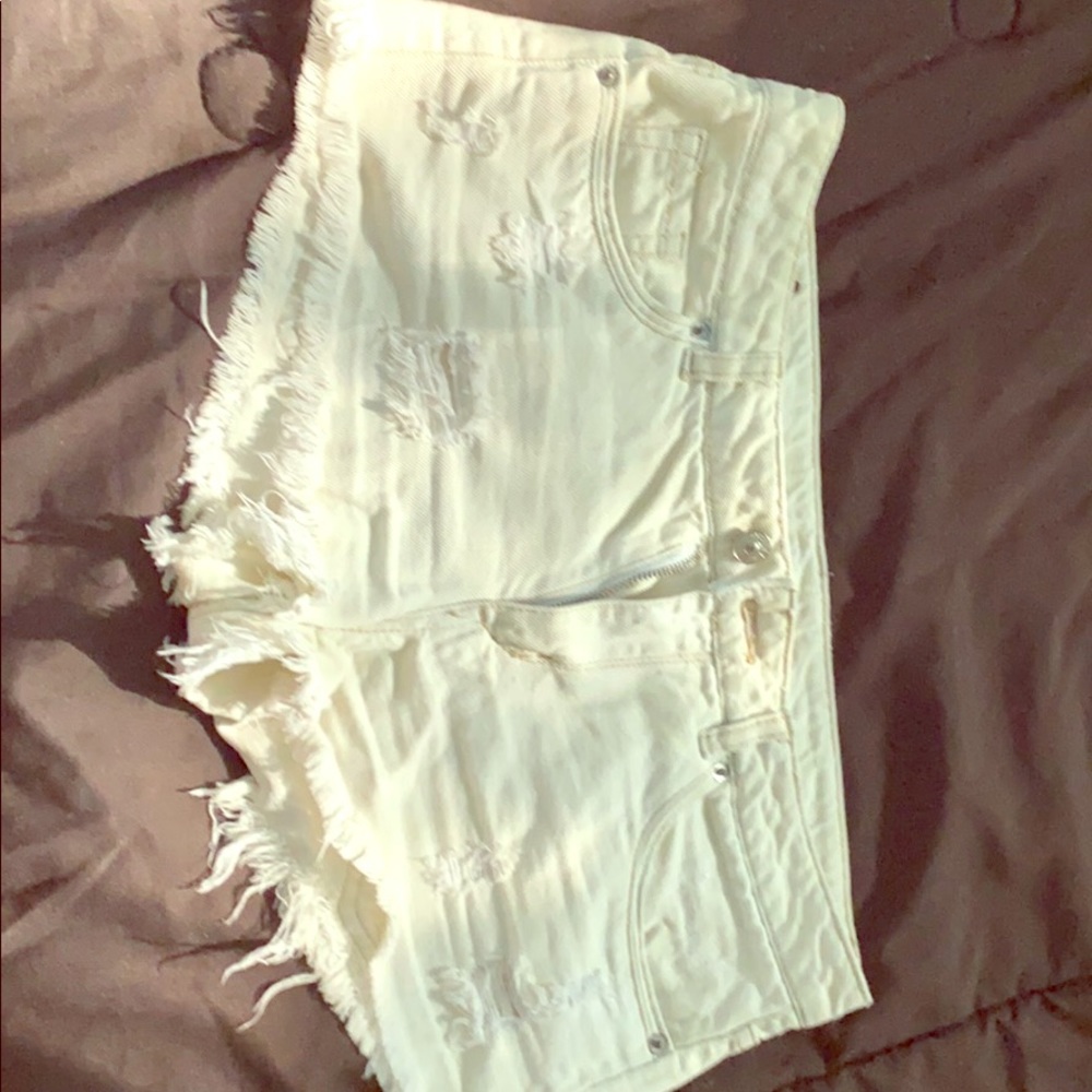 Ripped H&M shorts